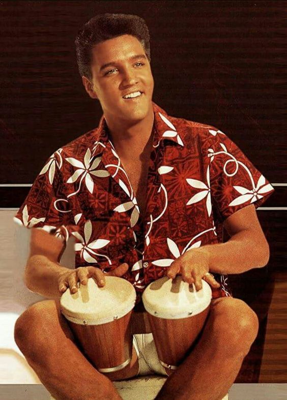 Promotional photo from "Blue Hawaii"